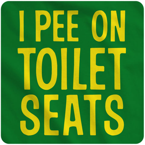 I pee on toilet seats